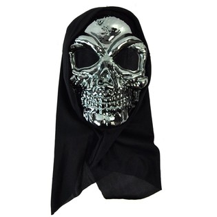 D&oslash;dningehode Maske Blank (6 stk.)