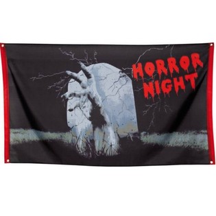 Stor Horror Night-banner 150 x 90 cm (7 stk.)