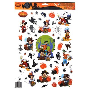 Disney Halloween Vindu klistremerker (12 stk.)