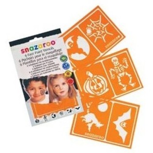 SNAZAROO - 6 Ansiktsmalingssjablonger (12 stk.)