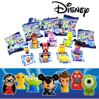 Disney Wikkeez Figurer + Klistremerke i Blindbag (300 stk.)