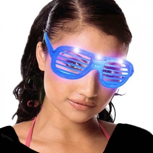 Shutter Shades Briller med Belysning (24 stk.)