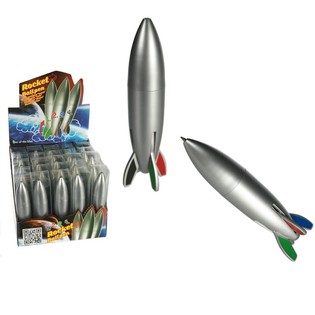 RAKETT KULEPENN MED 4 FARGER I DISPLAY (25 stk.)