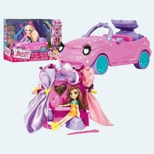 LOCKSIES Kabriolet 2-i-1 Leket&oslash;ysbil