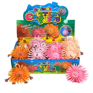 Pufferballer "Critter" 8 cm. NEDSATT PRIS - LYSFEIL (12 stk.)