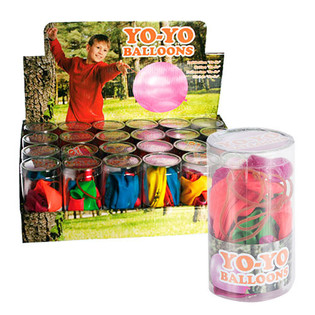 **BESTSELLER** 3 STK PUNCHBALLONGER I R&Oslash;R (24 r&oslash;r &aacute; 3 stk)