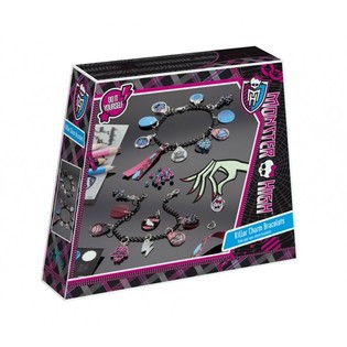 MONSTER HIGH LAG DINE EGNE CHARM-ARMB&Aring;ND (6 stk.)