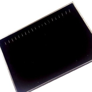 Displayboks for Armbånd/Halskjede Sort Fløyel (1 stk.)