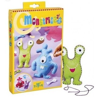 MONSTRIES 2 - LAG DOBBELTSIDIGE FILTMONSTRE (6 stk.)