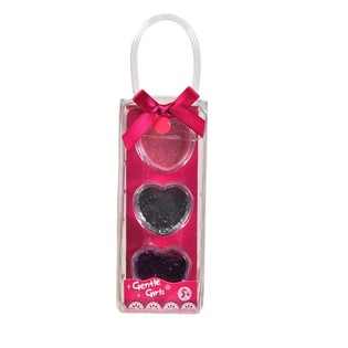 12 sett Glitterpulver i Hjerteform (3 deler per sett)