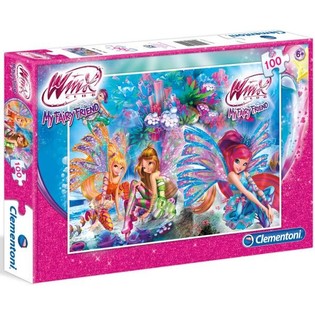 Clementoni Winx Club My Fairy Friend Puslespill 100 Brikker (6 stk.)