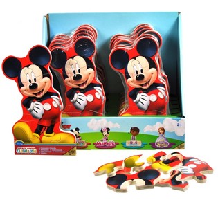 Disney Mikke Mus Clubhouse trepuslespill i display (12 stk.)
