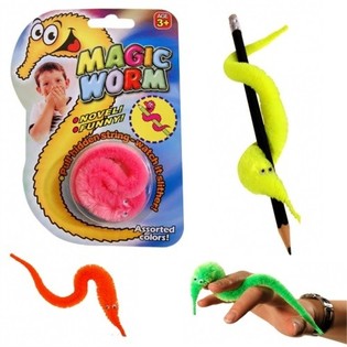 MAGISK TWISTY WORM P&Aring; KORT (12 stk.)