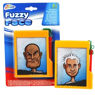 FUZZY FACE / MAGNETISK TEGNEBRETT P&Aring; KORT (24 stk.)