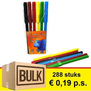 ***BULKTILBUD*** 6-DELERS TUSJSETT (288 stk.)