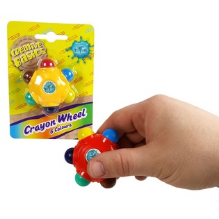 MULTI COLOR KRITTHJUL P&Aring; KORT (24 stk.) - GADGET