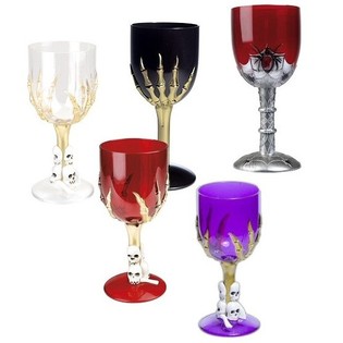 SKREMMENDE VINGLASS / KALK (6 stk.)