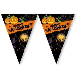 Vimpelrekke Happy Halloween - 2,3 Meter (6 stk.)