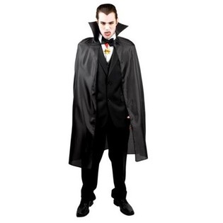 DRACULA-KAPPE FOR VOKSNE - SVART