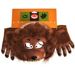 Ulvemaske med Hansker (6 stk.)