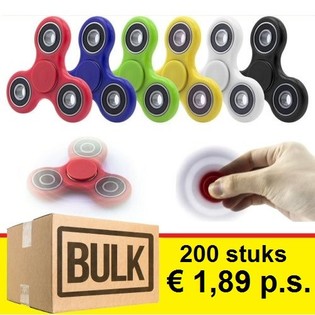 *** GROSSISTTILBUD *** FIDGET SPINNERS / HAND SPINNERS (200 stk.)