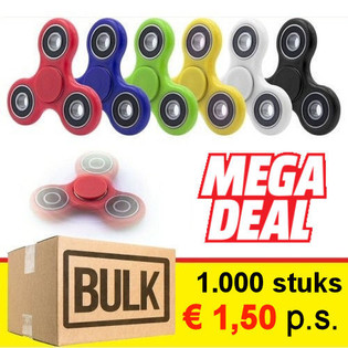 ***MEGA DEAL*** FIDGET SPINNERS / HAND SPINNERS (1 000 stk.)