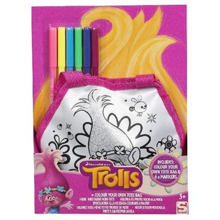 TROLLS FARGLEGG DIN EGEN VESKE (8 stk.)
