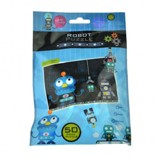 ROBOTPUSLESPILL, 50 brikker (36 stk.)