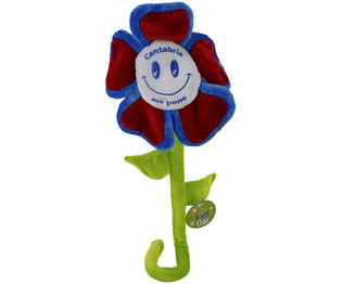Stor Plysjblomst, 60 cm - ME PONE (27 stk.)
