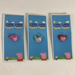 Peppa Pig barneringer (24 stk.)