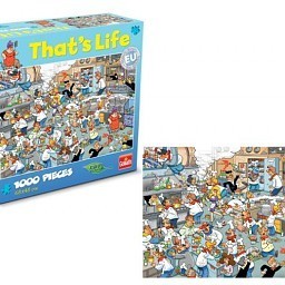 That’s Life Puslespill - Kitchen, 1000 brikker (1 stk.)