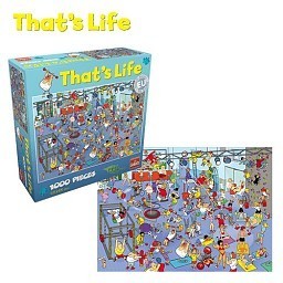 That’s Life Puslespill - The Gym, 1000 brikker (1 stk.)