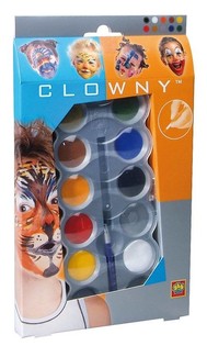SES Clowny Ansiktsmaling Vannbasert (10 Farger) (1 stk.)
