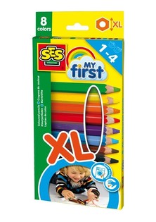 SES Creative My First - Fargeblyanter XL (8 stk.)