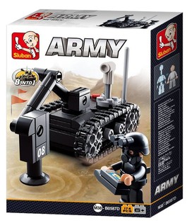 Sluban Army Minsveiper 8-i-1 M38-B0587D (1 stk.)