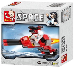 Sluban Rombombefly Space Bomber M38-B0321 (1 stk.)