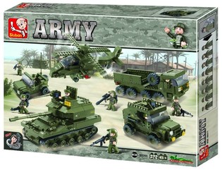 Sluban Army Byggesett M38-B0311 (1001 deler)