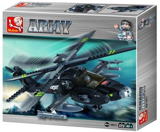 Sluban Apache kamphelikopter M38-B0511 (1 stk)