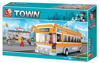 Sluban Trollibuss M38-B0332 (1 stk.)
