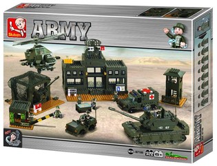Sluban Army Hovedkvarter M38-B7100 (1 stk.)