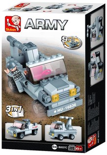 Sluban Army Rakettkaster 3-i-1 M38-B0537C (1 stk.)