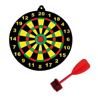 DARTSPILL MED SUGEKOPP TIL LYKKEHJUL (48 stk.)