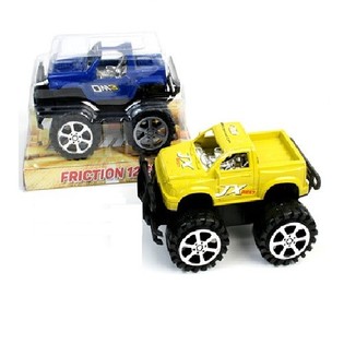 STOR FRIKSJONSJEEP PÅ BLISTER (6 stk.)