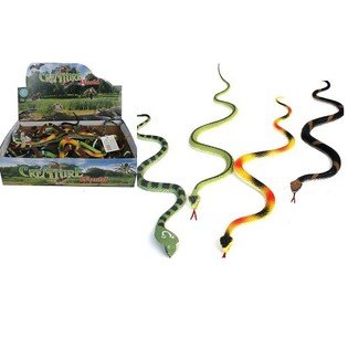 Skumle Slanger, 34 cm i Display (72 stk)