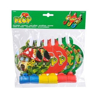 6 STORE KABOUTER PLOP RULLEFL&Oslash;YTER (12 stk)