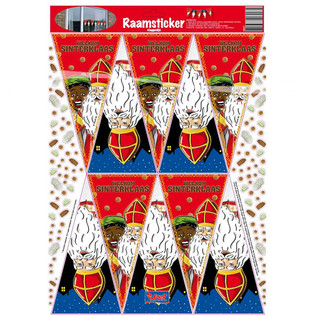 Sinterklaas Vindu Dekor Klistermerker (12 stk)