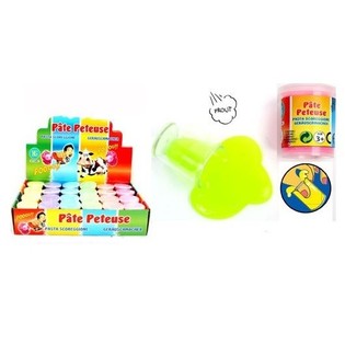 Putty Slime Neonfarger i Display (24 stk.)