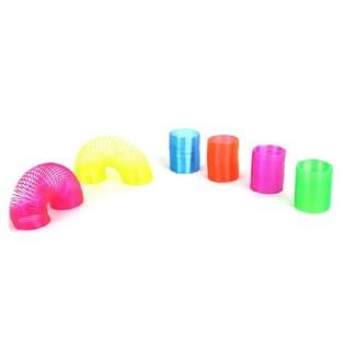 MINI NEON SPIRALER &Oslash;3.5 CM. (48 stk.)