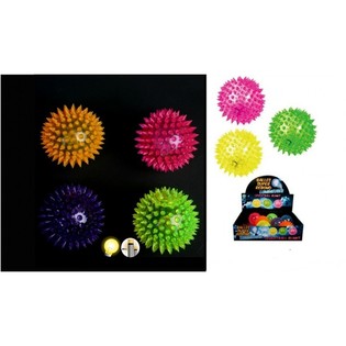 STORE LYSENDE HOPPEBALLER MED PIGGER (12 stk.)
