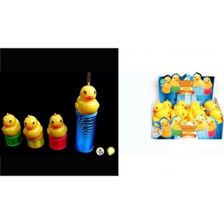 Store Lysende LED-And Trappefj&aelig;r i Display (12 stk.)